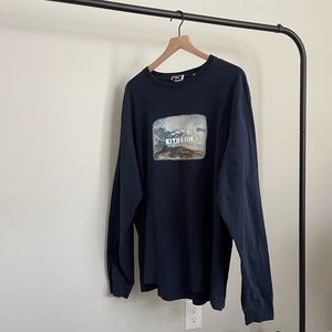 Kith EXCLUSIVE Peak L/S Tee Nocturnal - XL